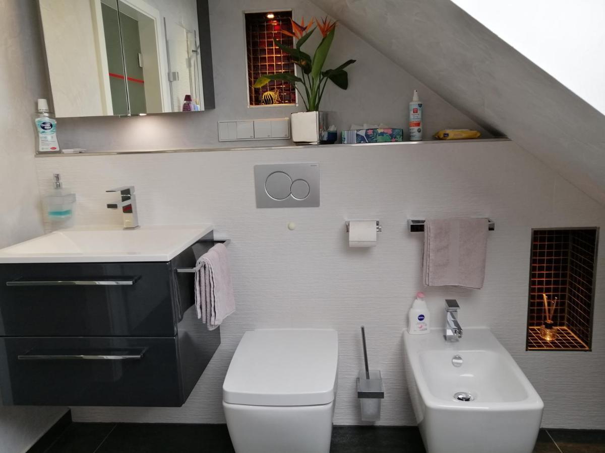 Ruhige Wohnung In Der Naehe Von Frankfurt Kelkheim Bagian luar foto